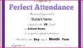 5 Purple Award Certificate Template Word