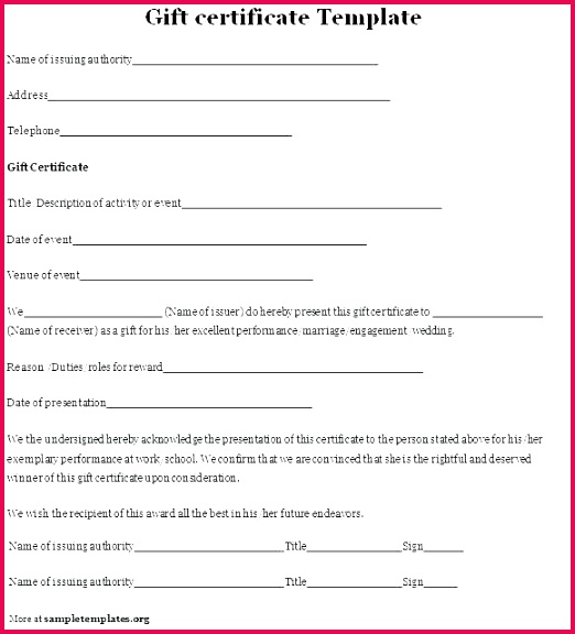 best of hair salon t certificate template free donation car letter card templates letters restaurant florida