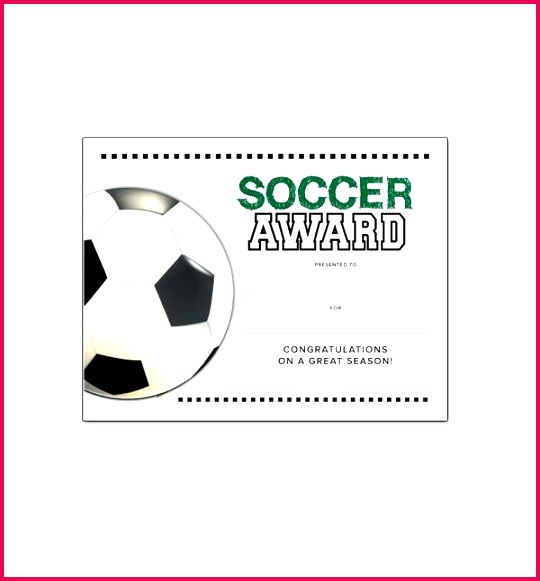 soccer end of season award certificate free misc crafts coach ts kids and banquet template