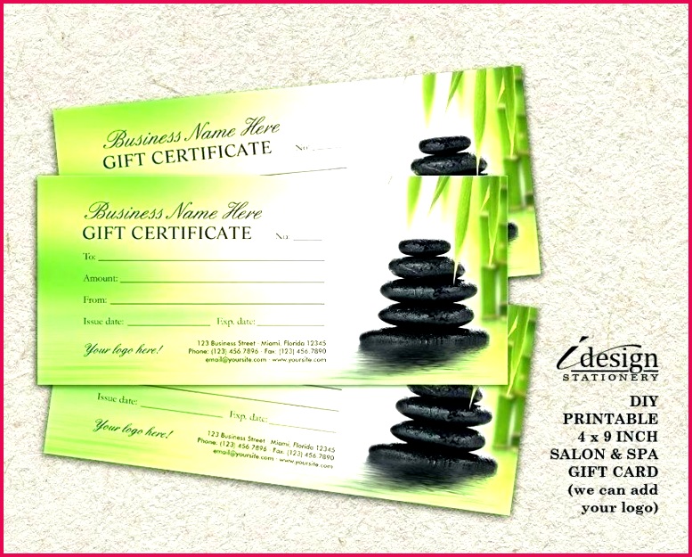 massage t certificates salon and spa printable therapist card templates personalized certificate template envy ma