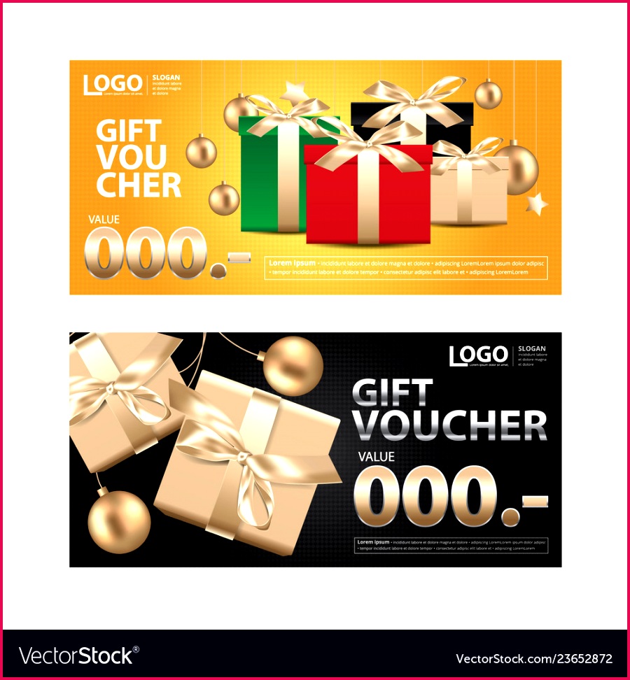 t voucher coupon template for your business vec vector