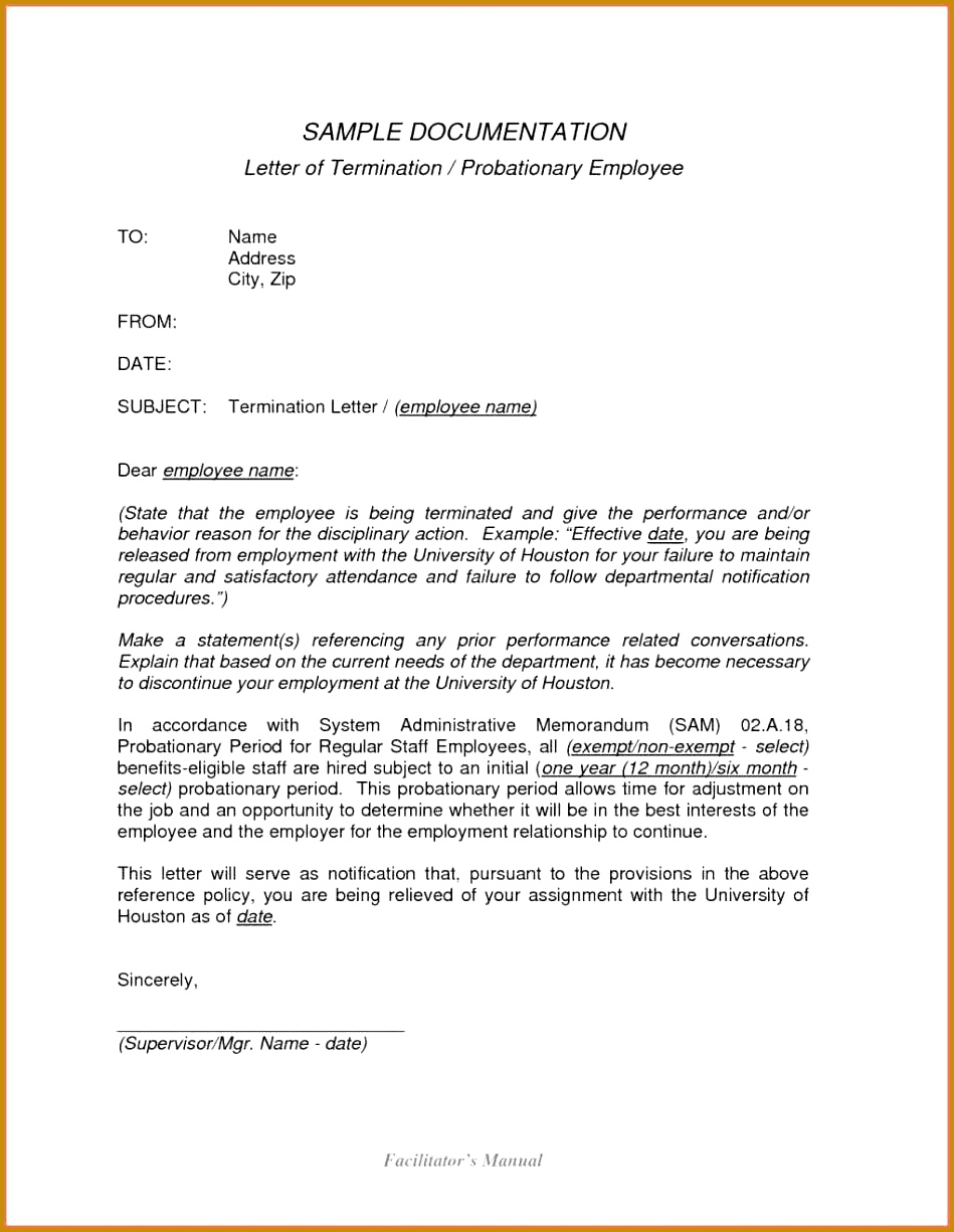 legal forms templates pany employee termination form template termination letter 1225949