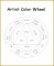 5 Blank Color Wheel Chart