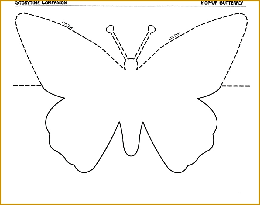 Butterfly Labels Templates