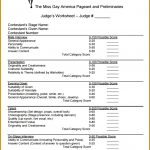 Dance Competition Score Sheet 79084 Mga Categories Miss Gay America 814722