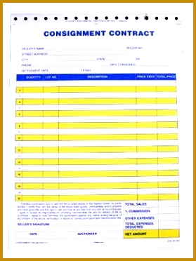 Standard Consignment Form 3 part 100 pack 372279