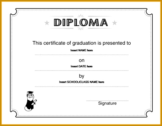 diploma template word certificate templates graduate degrees onlineoffline diploma certificate template 406522