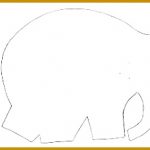 Elephant Cut Out Template 17737 Elmer the Elephant Pattern 245320