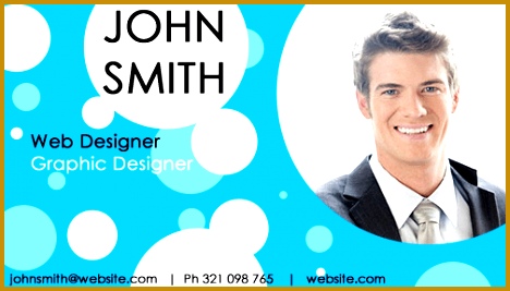 Bubbles – A Simple Modern Business Card Template 267468