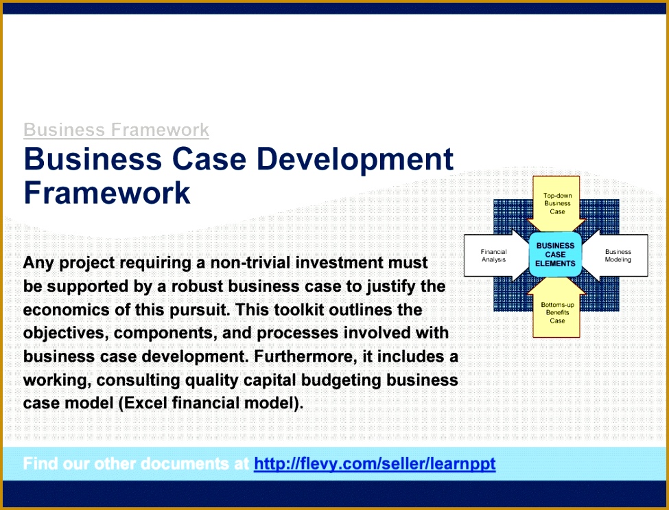 Business Case Template Ppt 743975