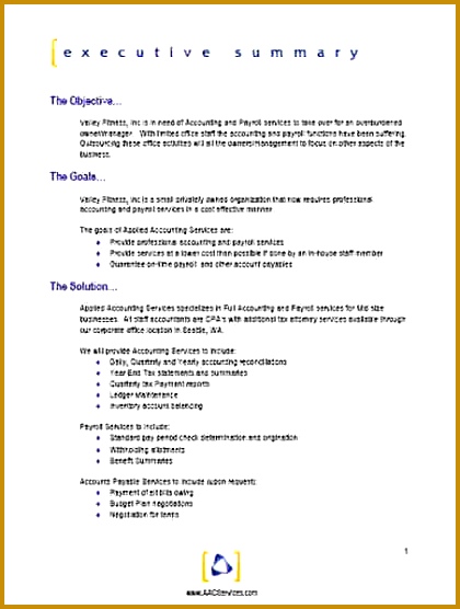 Formal Proposal Example Business Proposal Templated Business 556420