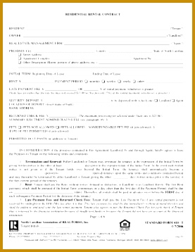 standard form 410 t residential rental contract doc 358277