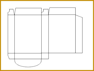 Download a card box template to use with your own paper HERE 393298
