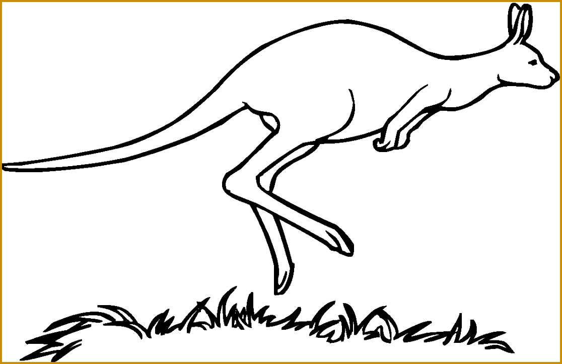 Printable Kangaroo Coloring Pages 7231116