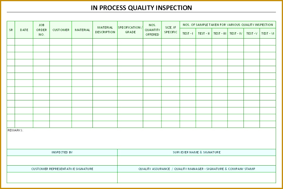 3 Manufacturing Process Sheet Template | FabTemplatez