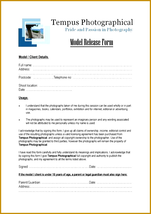 free model release form copyright release template 744526