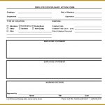 Progressive Discipline form Template 41641 Employee Warning Notice Employment Warning Template Employee 560600