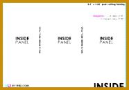 Quarter Sheet Flyer Template Word 3 · 8 75 X 11 25 Tri Fold Brochure Inside 130186