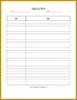 7 Simple Sign Up Sheet Template