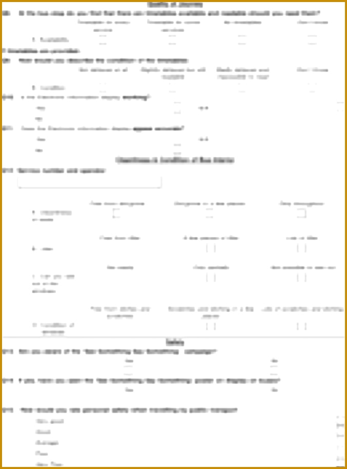 Transport Receipt Sample 45344 Download Transportation Survey Template for Free Tidyform 985728