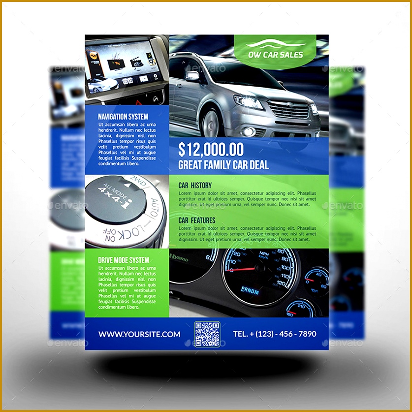 auto detailing flyer template 837837