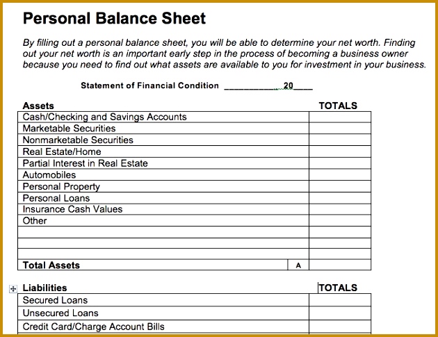 More from Business Blank Yearly Balance Sheet Excel Template 485630
