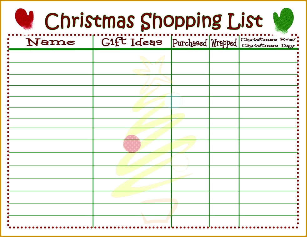 Printable Christmas List To Pin Pinterest Clanek Christmas Shopping List Printable Christmas 758982