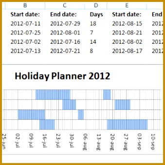 8 Holiday Planner Templates 339339