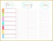 5 Office to Do List Template