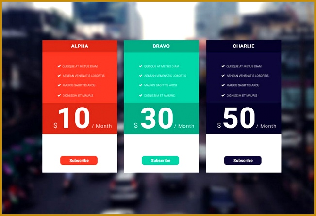 flat color price template free psd 446651