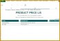 3 Product Price List Template