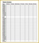 7 Weekly Conference Room Schedule Template