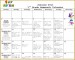 5 Weekly Homework Calendar Template