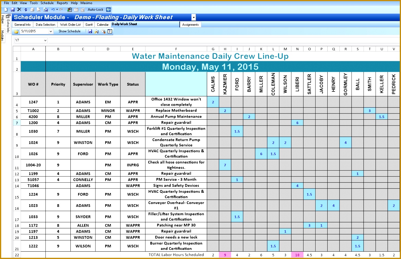 Free Excel Scheduling Spreadsheet Download Using Excel For Scheduling Free Scheduling Templates Excel Work Schedule Template 1361879
