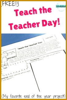 End of the Year Teach the Teacher Day 219328