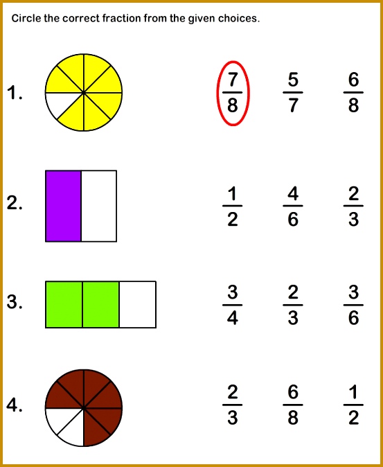 Math Worksheets Grade 2 Worksheets Fractions Worksheet I don t like worksheets 674553