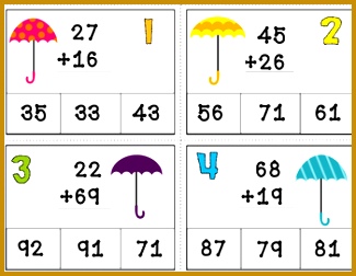 2 Digit Addition and Subtraction with Regrouping Clothespin Game 1tede 2 Digit Addition and Subtraction with Regrouping Clothespin Game 252325