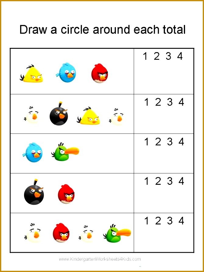 Angry Birds Math Worksheets for Kindergarten pucfa Angry Birds Math Worksheets for Kindergarten 892669