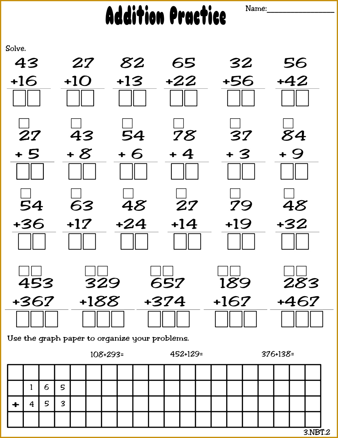 Math Worksheets For 3rd Grade Free Daily Best Solutions Third Multiplication Printable Place Value Graders 11491488