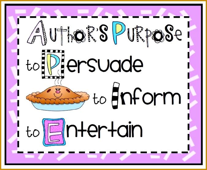 Author s Purpose Mr Williams CRE 5th grade 556675
