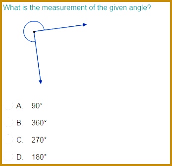 Angles of 90 180 270 and 360 Degrees 334347