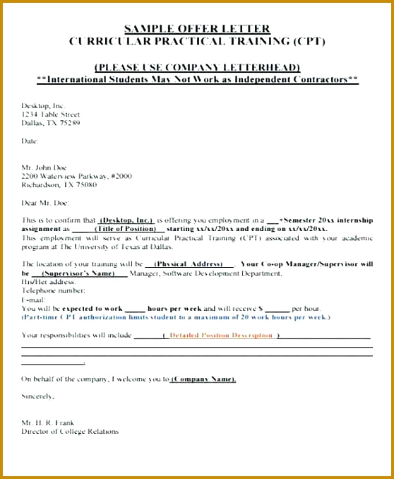 counter offer letter offer letter sample training offer format counter offer letter to seller sample job 678558