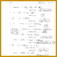 Overview Chemical Reactions Worksheet Worksheets for all 186186