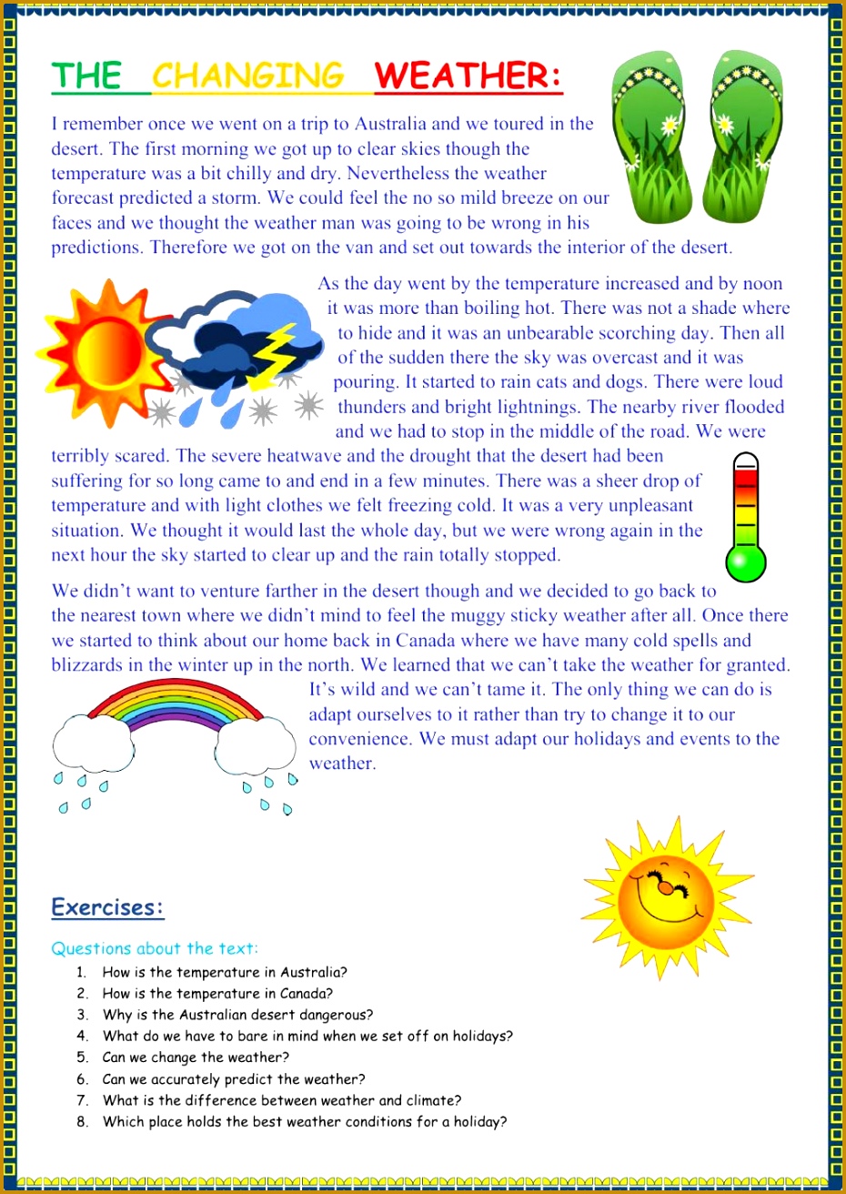 The weather interactive and able worksheet You can do the exercises online or the 1312930