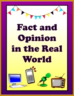 Fact & Opinion in the Real World Activities from Beginner 325251