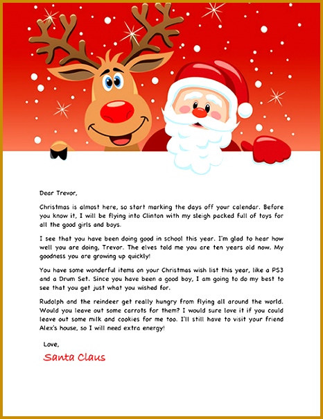 Santa Letter 466604