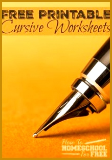 These awesome free printable cursive pages have a 130 page series for beginners plus copywork pages 313219