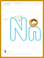 Free kindergarten worksheets to help children learn to identify the letter N recognize the sounds 192148