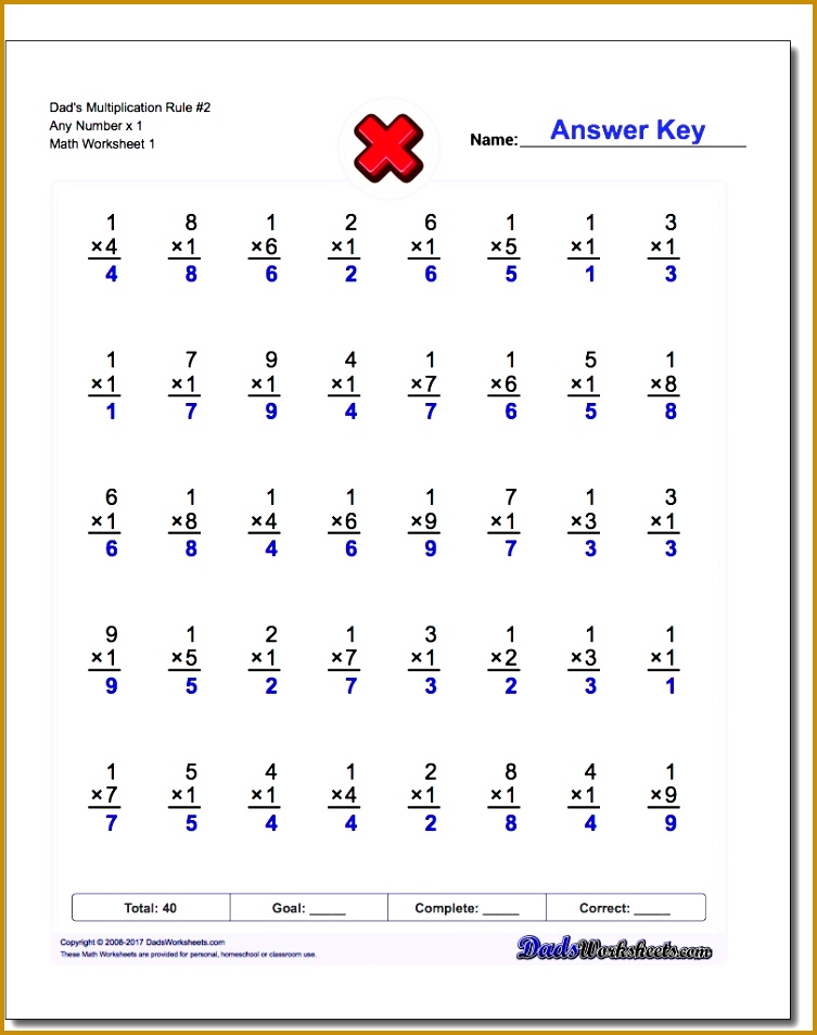 Multiplication Worksheets 953753
