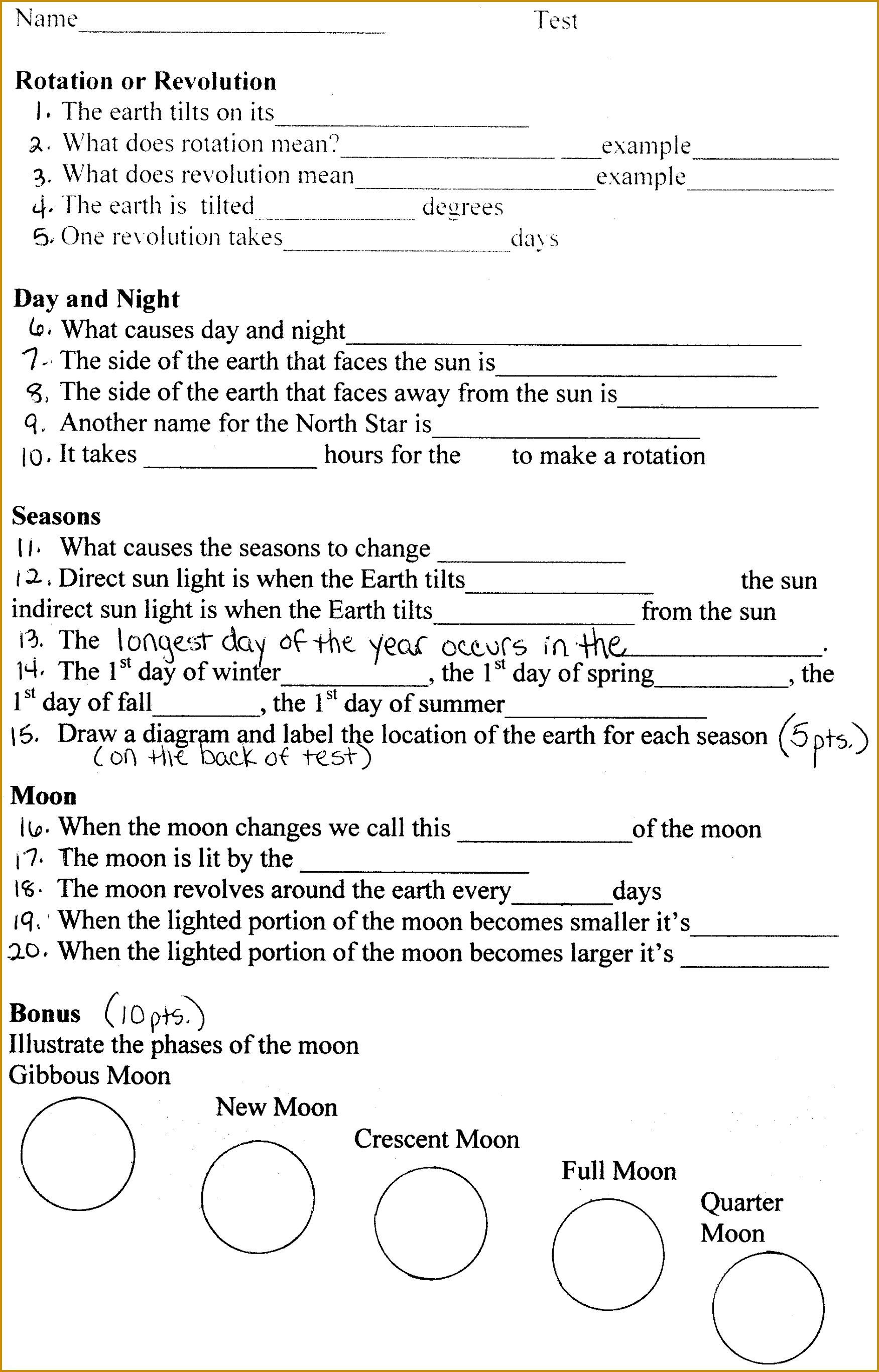 Science Worksheets Middle School Worksheets for all Download and Worksheets 17512734